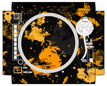 Reloop RP 8000 MK2 Skin Conflict Yellow